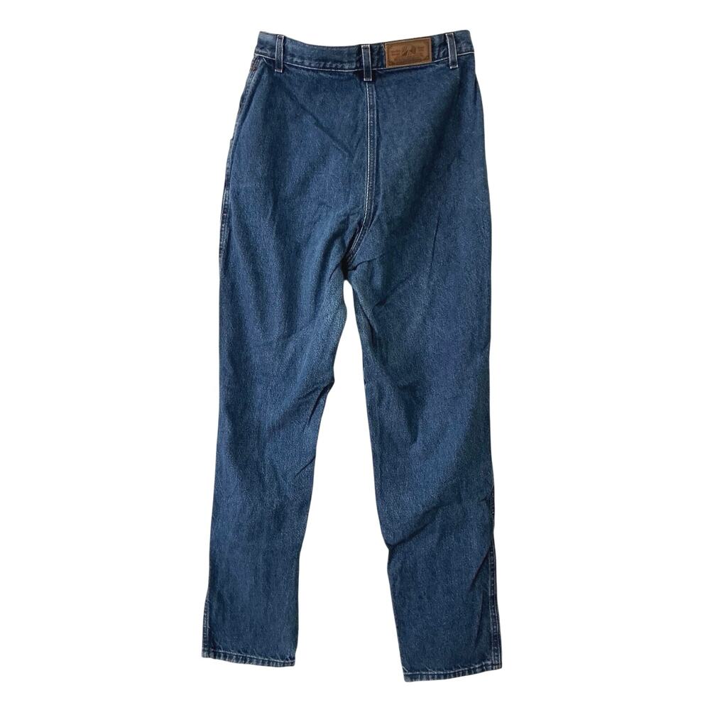 Rockies Jeans Women’s Size 11/12 Straight Leg High Waist Indigo 100% Cotton
